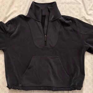 Lululemon Black Half-Zip Pullover